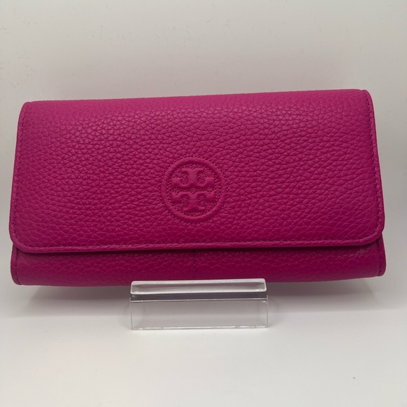 NWOT Tory Burch Hot Pink Long Wallet